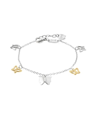 Damenarmreif One Jewels OJBB02SG Gold Silberfarben