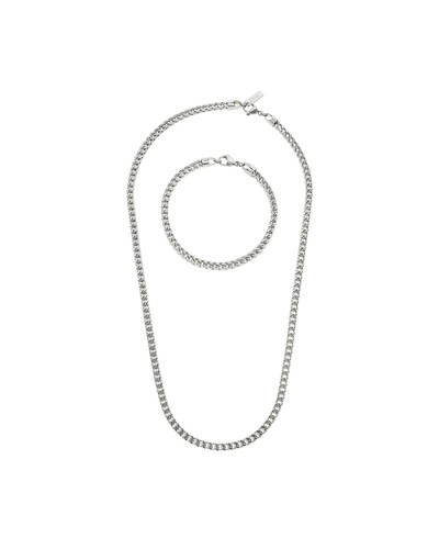 Set met ketting en armband One Jewels OAMN4103SS Zilverkleurig