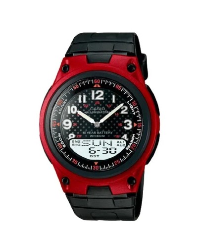 Miesten rannekellot Casio ILLUMINATOR TELEMEMO 30 Musta (Ø 40 mm)