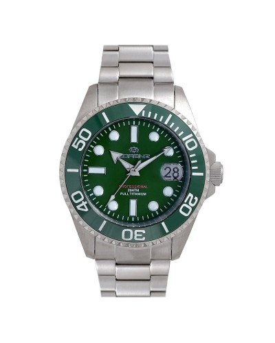 Horloge Heren Lorenz TITANIO DIVER Groen