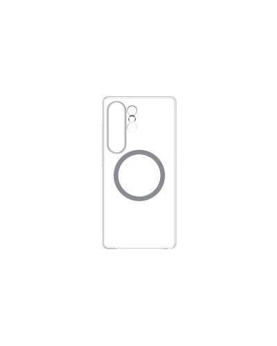 Custodia per Cellulare Astuccio con Supporto Samsung Galaxy S25 Ultra Trasparente