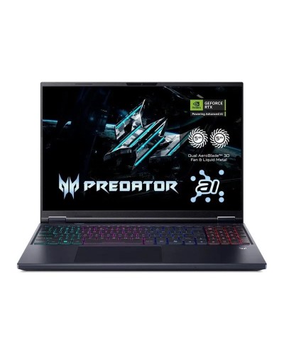 Ordinateur Portable Acer NH.QX4EB.006 16,1" Intel Core Ultra 9 185H 32 GB RAM 1 TB SSD nvidia geforce rtx 5070 ti
