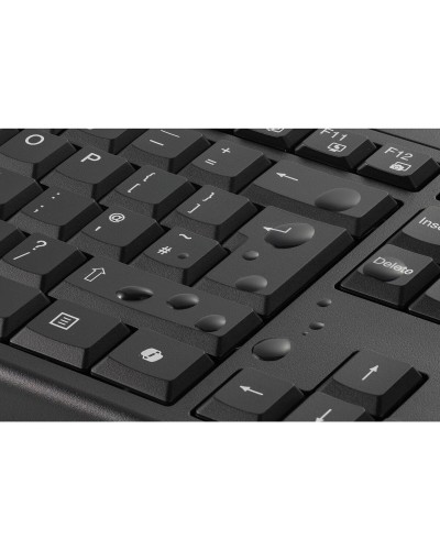 Toetsenbord Kensington K75560PT Zwart QWERTY