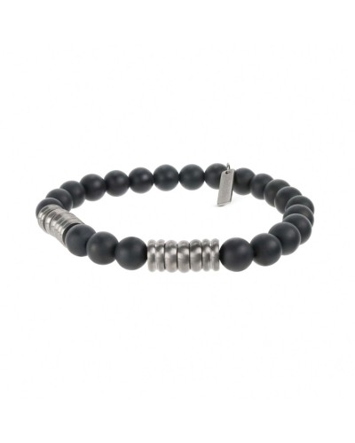 Pulsera Hombre One Jewels OAMB3207GC Negro