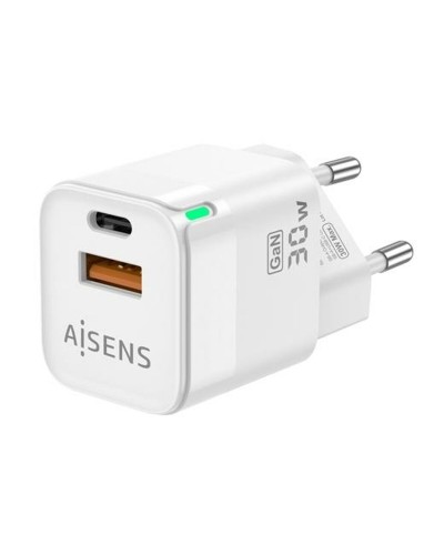 Seinälaturi Aisens ASCH-30W2P004-W Valkoinen 30 W
