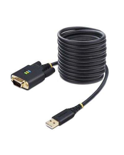 USB Cable Startech 1P10FFC-USB-SERIAL Black 3 m