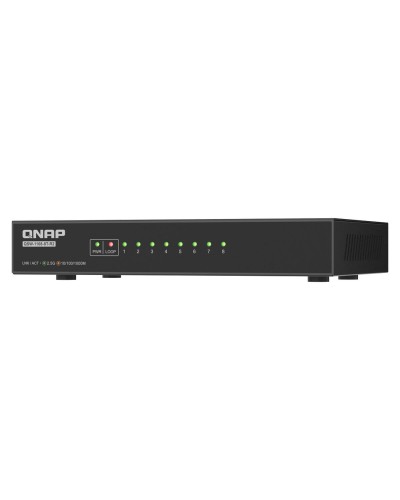 USB-kabel Qnap QSW-1108-8T-R2 Zwart