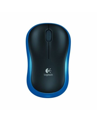 Mouse Logitech LGT-M185B Azzurro Nero 1000 dpi