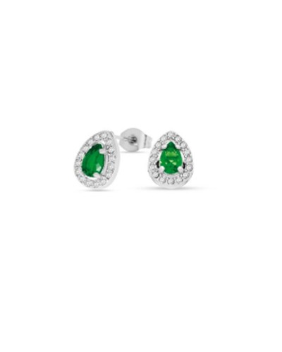 Orecchini LIU JO LJ2286 Argentato Verde
