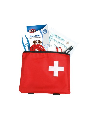 Trousse de premiers secours Trixie 1929 Rouge 11 Pièces