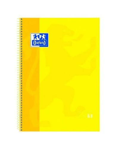 Notizbuch Oxford European Book Gelb A4 5 Stücke