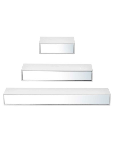 Planken Gift Decor Spiegel Set 3 Onderdelen (Refurbished B)