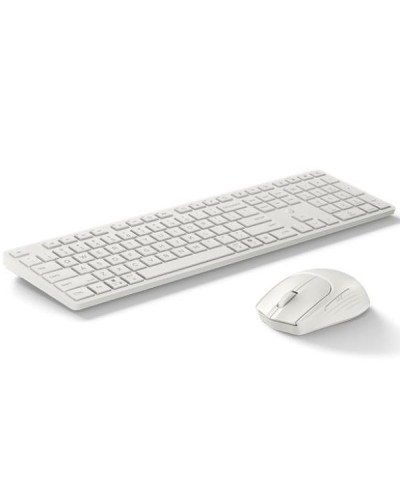 Kit Tastiera e Mouse wireless e Bluetooth dual-mode HP 495C Bianca