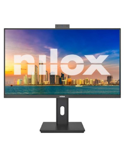 NILOX TECH - Monitor Regolabile 27" 120Hz/IPS/Webcam/Full HD