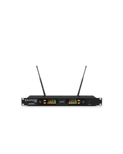 EMPIRE AV 2-Channel UHF Rack Receiver for Microphones