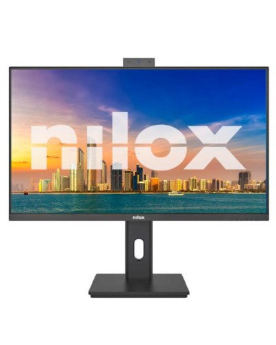 NILOX TECH - Monitor Regolabile 24" 120Hz/Full HD/IPS/Webcam