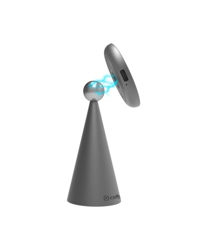 MAGSTANDCHARGE - Supporto da scrivania magnetico con ricarica wireless, potenza massima 15 Watt, cavo USB-A a USB-C incluso