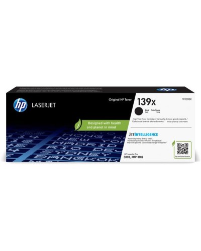 Toner Originale LaserJet HP 139X Ad Alta Capacità - Nero