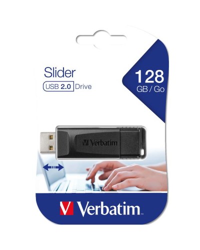 Verbatim USB 2.0 Slider 128GB