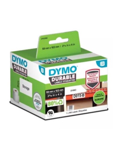 DYMO LW DURABLE 59x102 Polypropylene Labels 300 pcs