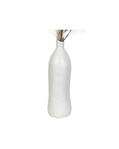 Vase Romimex White Ceramic 14 x 45 x 14 cm