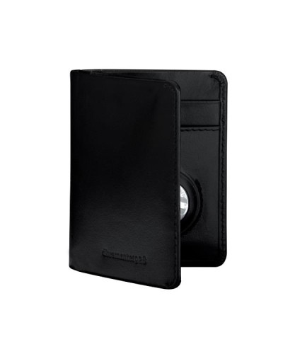 Billund Portafogli Slim compatibile Airtag - Nero