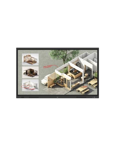 LG CreateBoard Standard 65" 4K Touch Screen Interactive Whiteboard