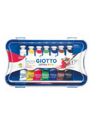 Tubi Giotto Tempera 12 ml - Confezione da 7 Pezzi