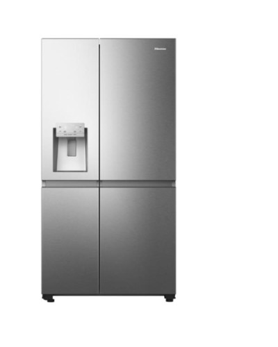 Hisense 178x91cm No Frost Inox Side by Side Refrigerator