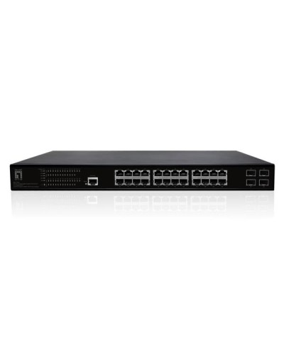 LEVELONE GEP-2861 L2 Managed PoE 28-Port Gigabit Switch 390W