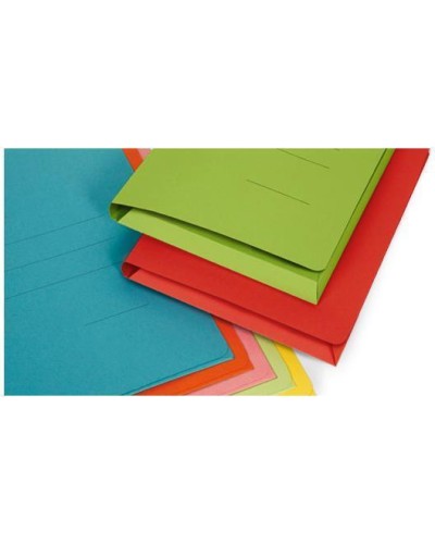 CF50 Ruby Orange 3-Flap Folder, 50pcs