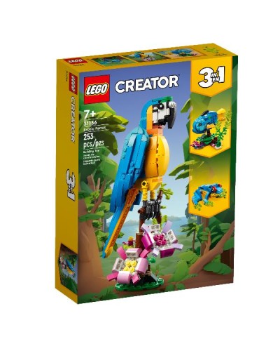 LEGO Creator 3 in 1 Exotic Parrot (31136)