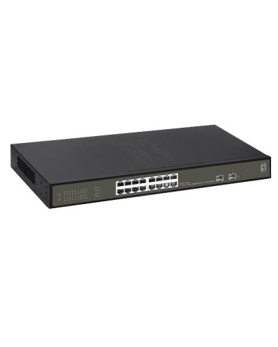 LEVELONE GES-2118P 18-Port Gigabit Smart Lite PoE Switch