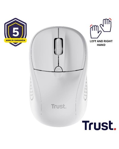 Trust Primo Wireless Mouse White 1600DPI