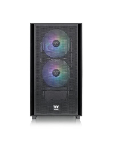 Versa H16 TG ARGB Micro Tower Case with Tempered Glass - Black