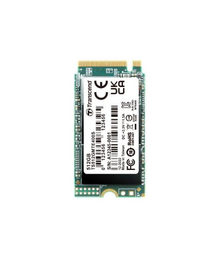 Transcend TS512GMTE400S M.2 512GB PCIe Gen3x4 NVMe SSD