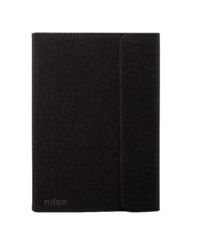 NILOX TECH - Custodia universale a libro per Tablet da 9.7" a 10.5" dimensione display, sistema di chiusura con lembo magnetico