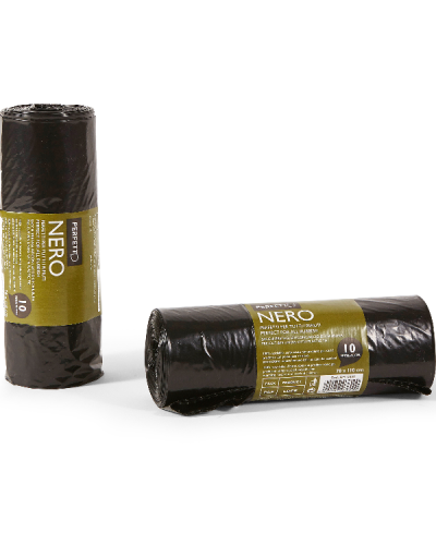 Black Garbage Bags 70x110 cm - 10 Pieces