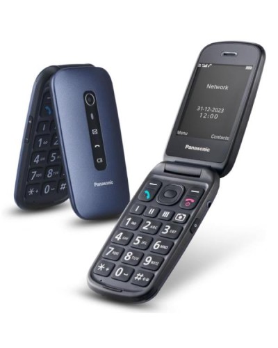 Senior Phone TU550 Clamshell Mobile Phone Blue