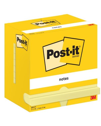 Post-it 655 Canary Yellow 76x127 Pack of 12