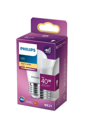 Philips lampadina a Oliva e Lustre 40W