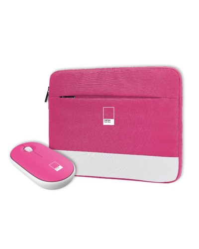 PANTONE 15.6" Laptop Sleeve with Wireless Mouse