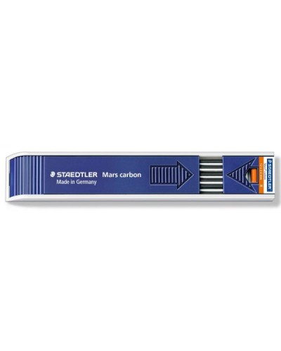STAEDTLER Mars Carbon Lead 2mm H - Case of 12 Leads
