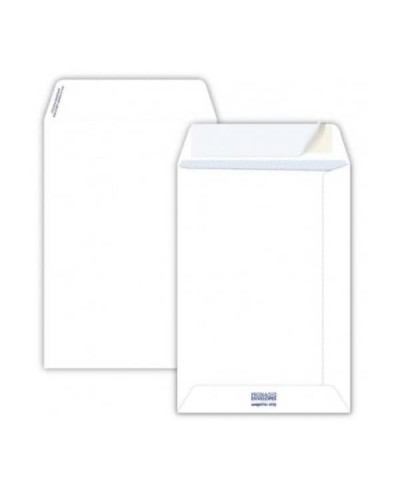 Pigna 16x23 cm White Strip Envelopes, 20 pcs