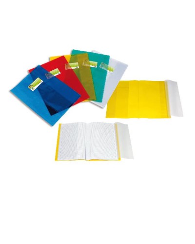 Maxi A4 Smooth PVC Notebook Cover, Red