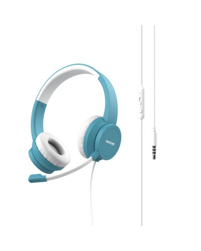 PANTONE Wired PC Headset with 3.5mm Jack and Remote Control