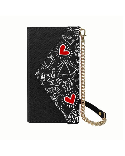 KEITH HARING Universal Magnetic Smartphone Pouch 6.7"