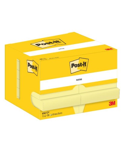 Post-it Notes 656 Canary Yellow 51x76mm