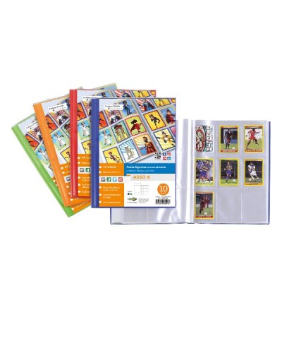 ASSO K A4 Sticker Album with 10 Assorted Pockets