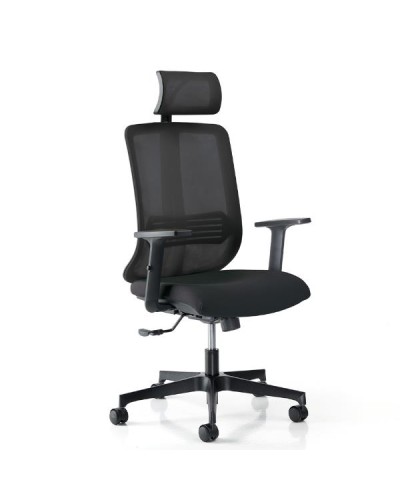 Vertigo Black Fireproof Office Chair